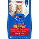 Ração Cat Chow Para Gatos Adultos Sabor Carne 10,1 Kg